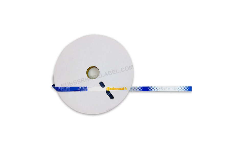 Rubber Hose Transfer Label On Roll