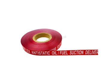 Rubber Fuel Oil Hose Labels – Custom Serial & QR Identification