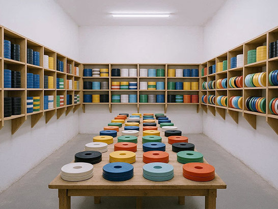 Hose label show room