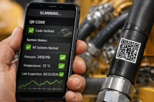 Hydraulic Hose Traceability: The Future with QR Code Labels