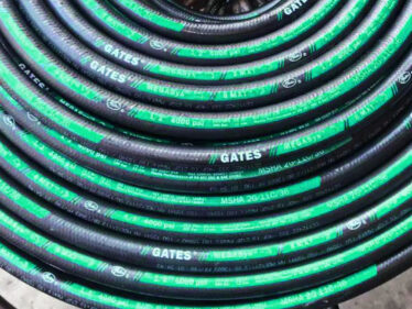 High-Temperature Vulcanized Rubber Hose Label – Clean Peel, Zero Residue & OEM Custom