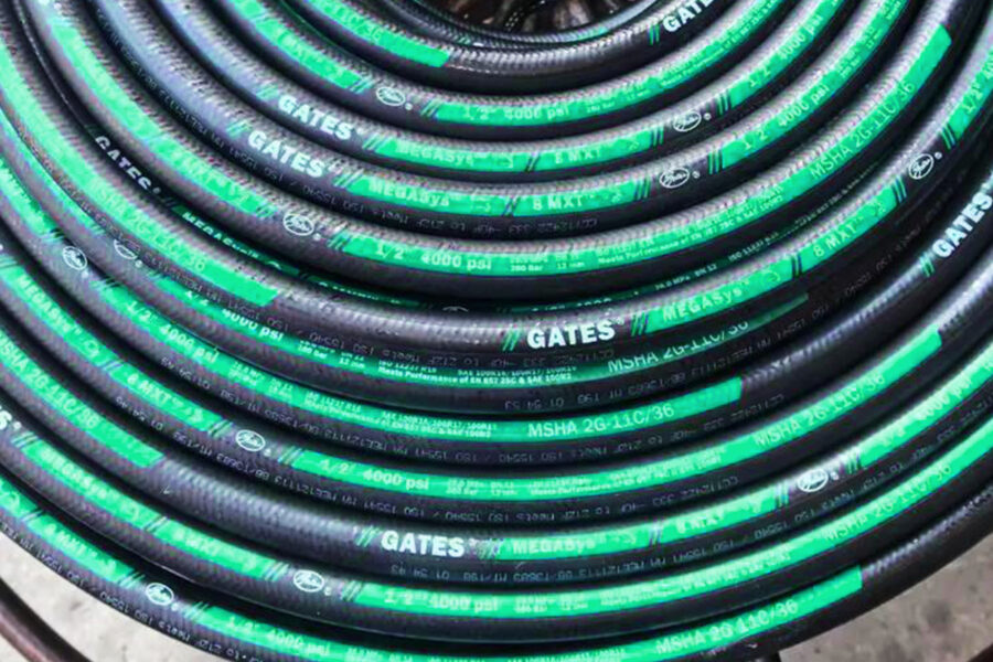 rubber hose labels in rolls