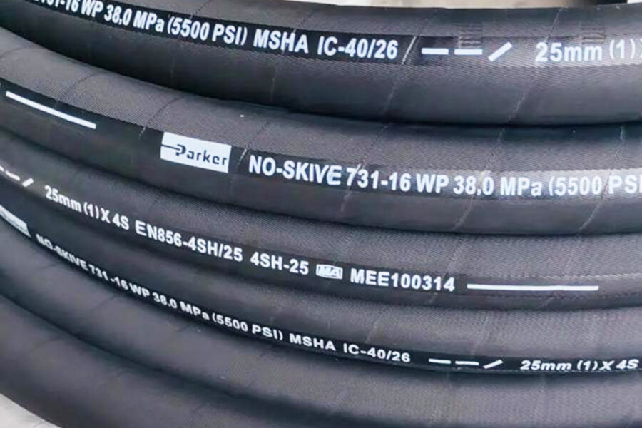 Easy-Peel Vulcanized Rubber Hose Label