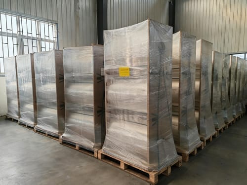 Premium polyester carrier film for vulcanizable rubber hose label printing