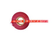 Fuel Oil Resistant Hose Labels with Barcode & QR Integration