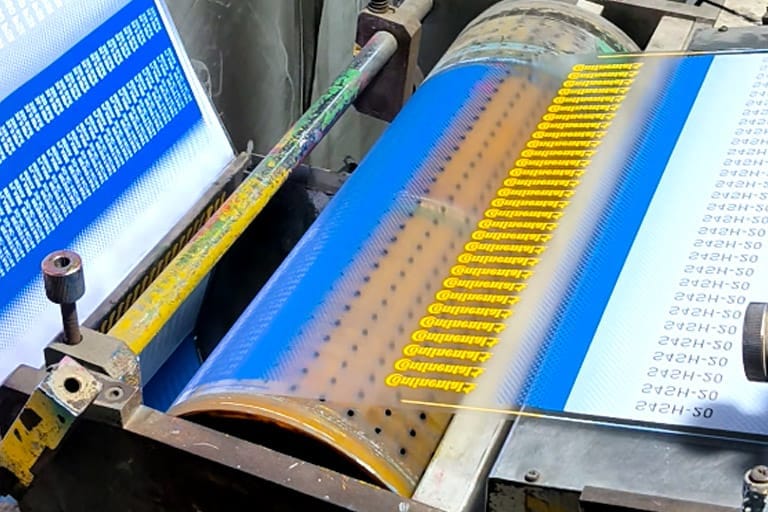 FLLabels Rubber label printing machine
